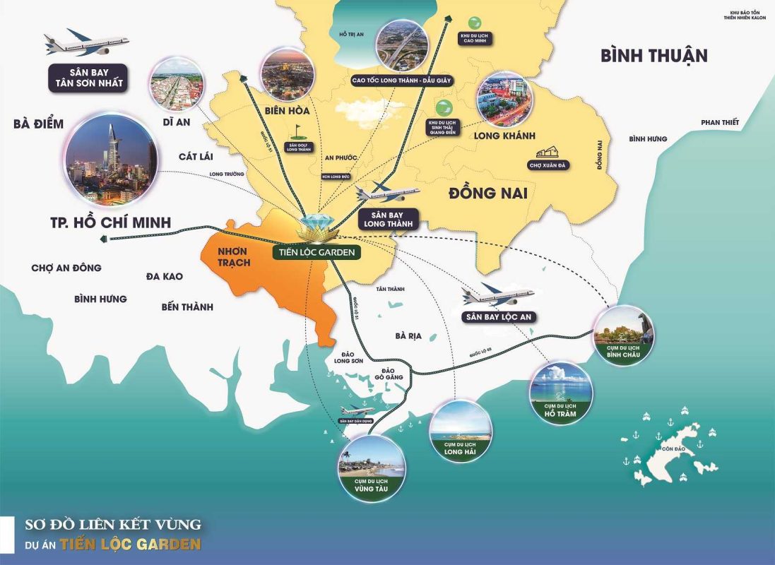 Kết nối vùng KDC Tiến Lộc Garden