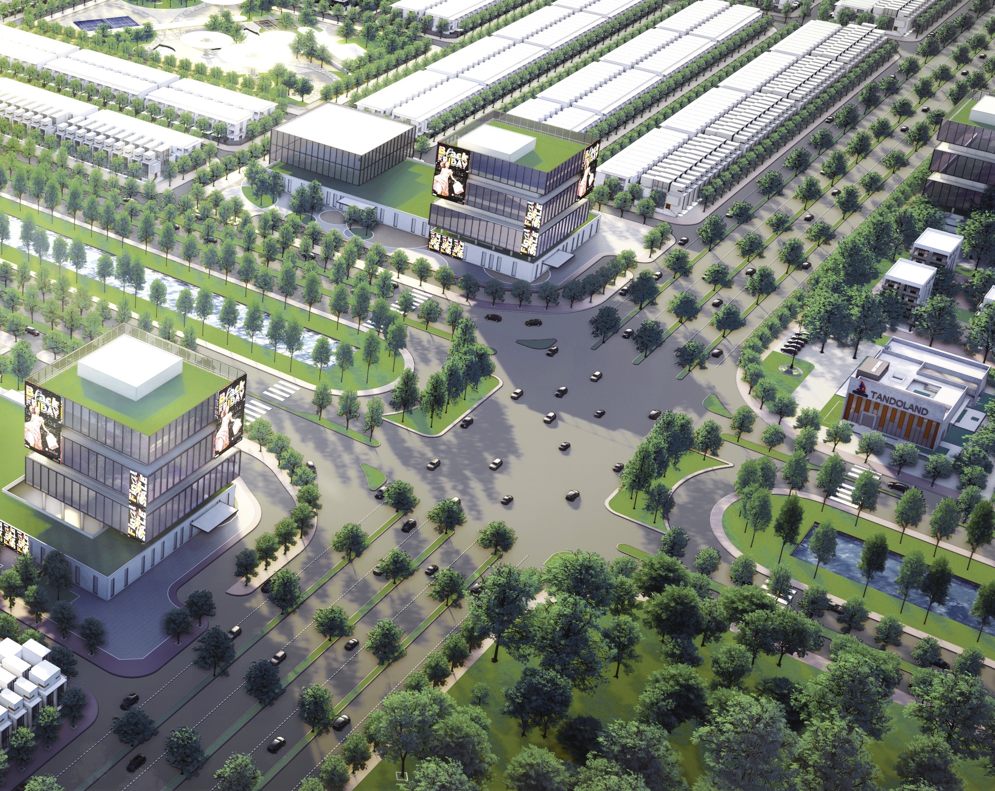 Phối cảnh tiện ích Khu dân cư Mai Bá Hương