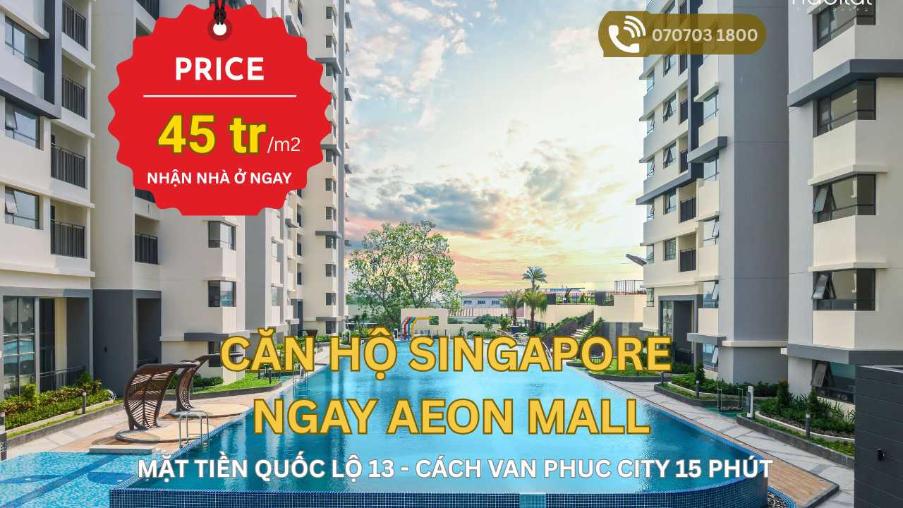 Căn Hộ The Habitat Aeon Mall Bình Dương