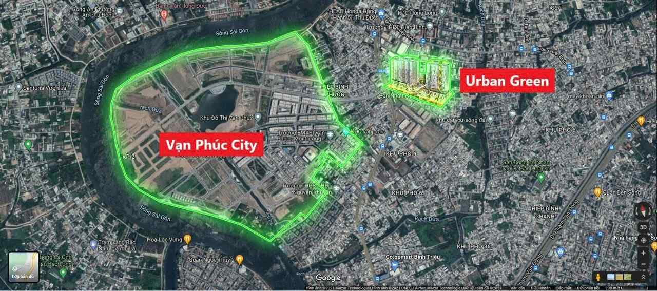 Căn hộ Uraban Green Vạn Phúc City