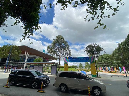 Cổng SORA gardens SC trong ảnh tư liệu dịp khai trương năm 2023